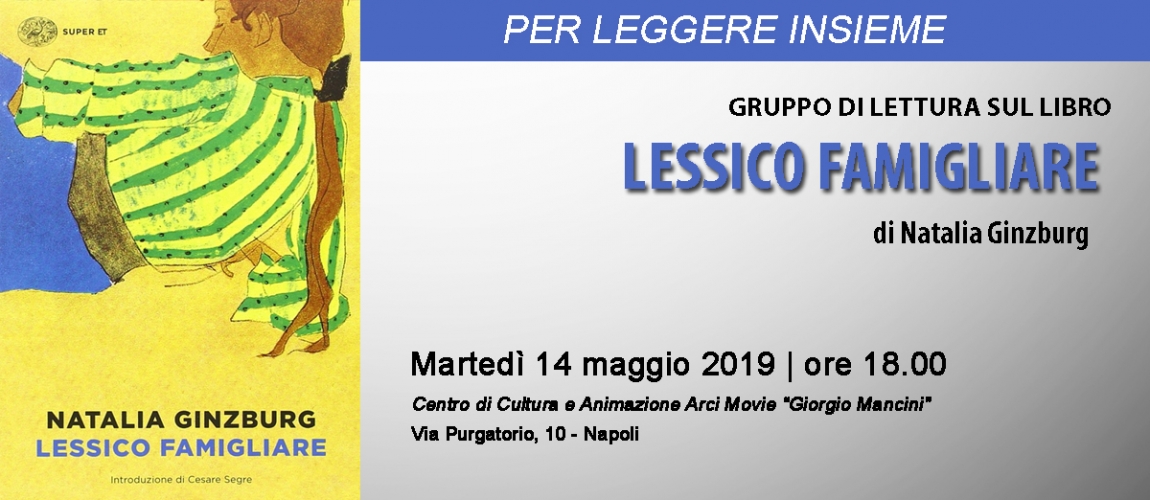 Per leggere insieme LESSICO FAMIGLIARE
